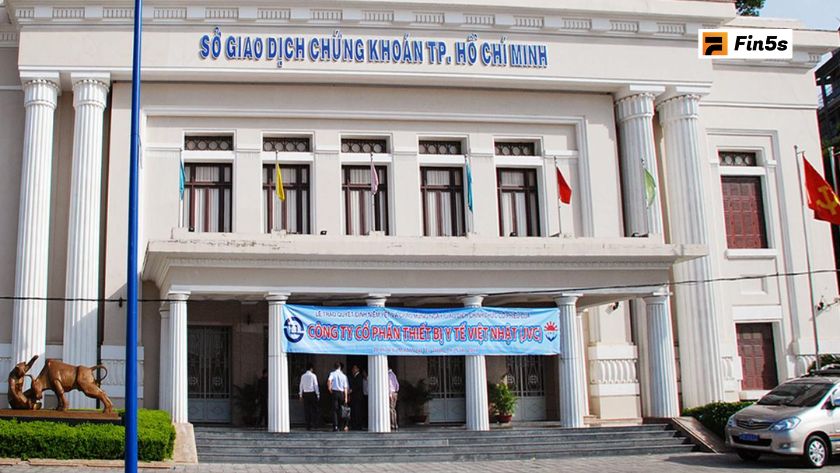Trụ sở Sở Giao dịch Chứng khoán TP. Hồ Chí Minh (HOSE) tại Quận 1, TP.HCM